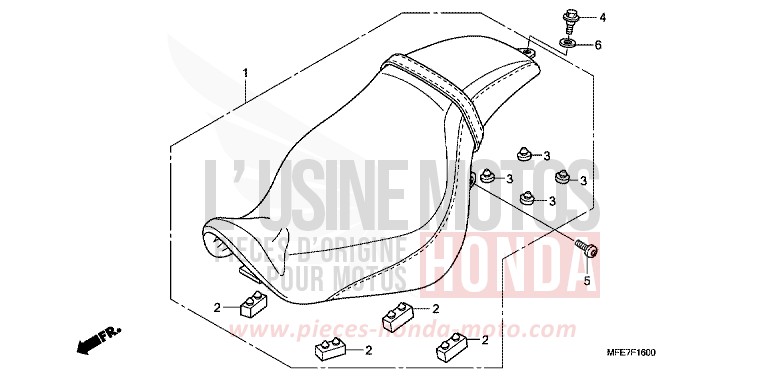 SIEGE de Shadow Aero CANDY GLORY RED-U (R101) de 2007